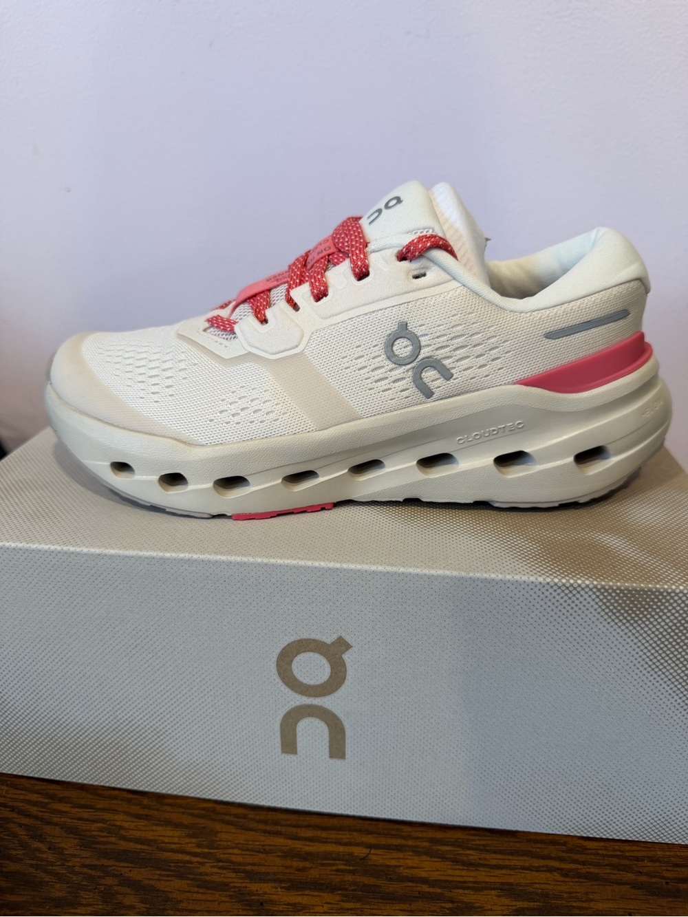 On Clouds - Cloudrunner 3 Women's White Pink Running Shoes